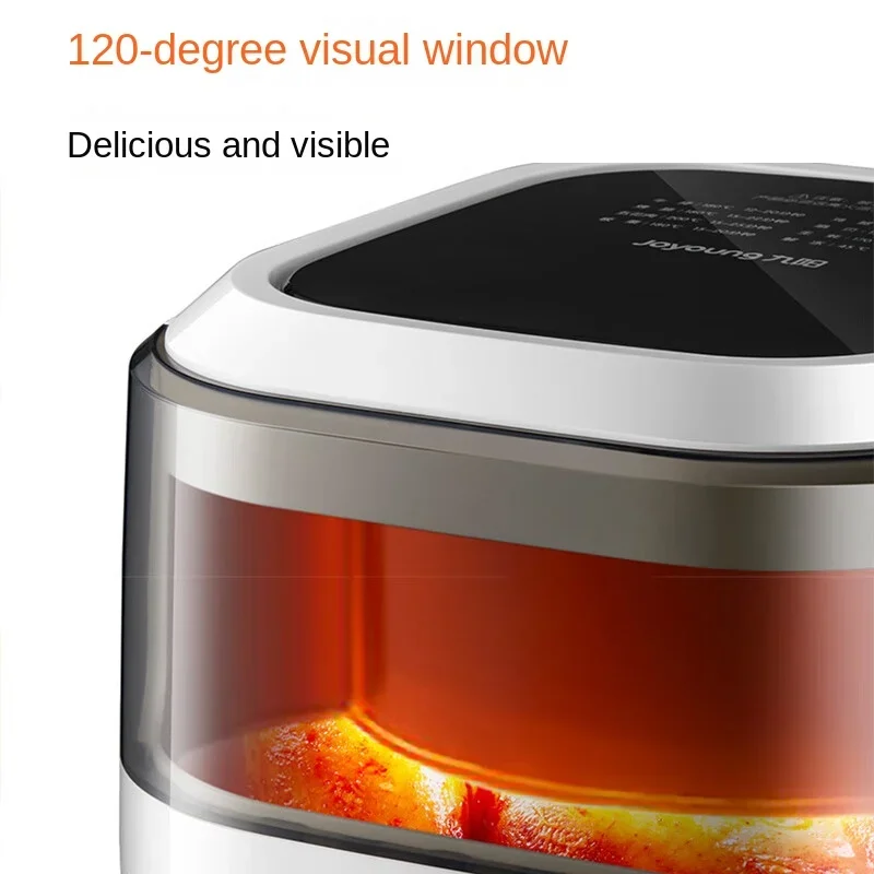 Air Fryer Household 4.5L Large Visual Window, Non Stick, Easy To Clean, Non Oil Frying French Fries Machine KL45-VF127