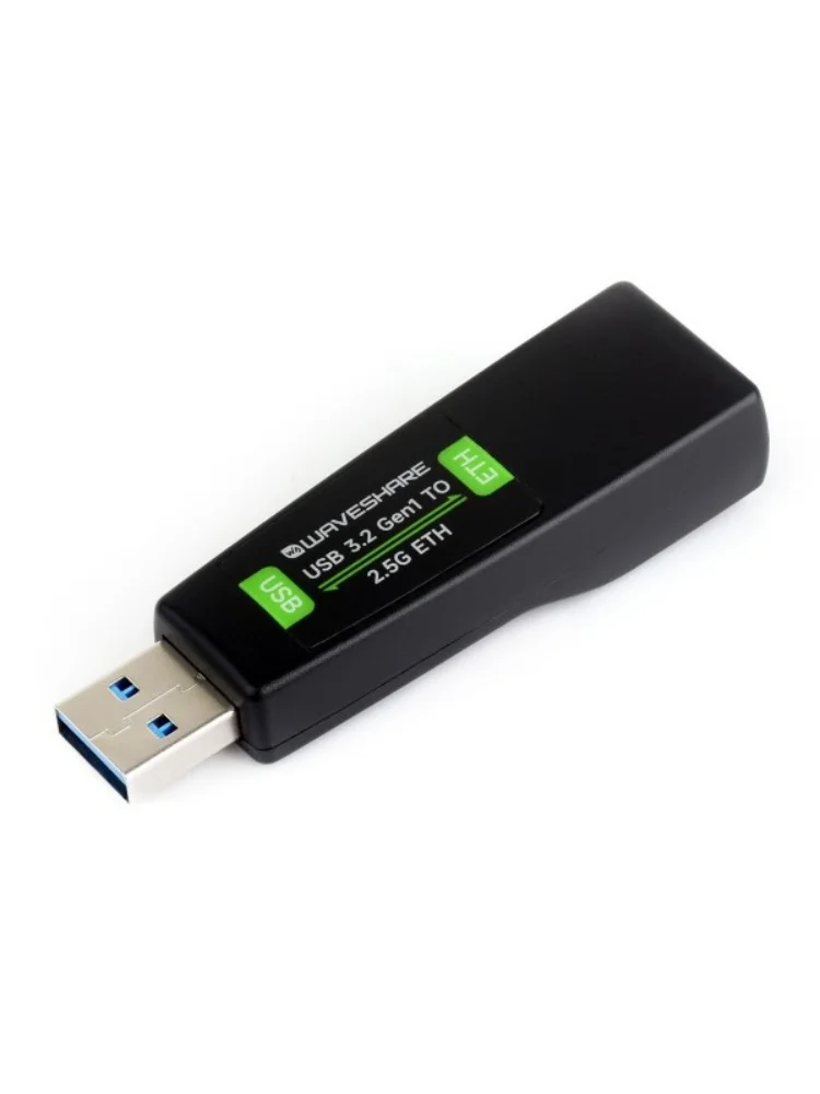 High-Speed netwerken, USB NAAR 2.5G Ethernet-poortconverter, stuurprogrammavrij, Windows / macOS / Linux / Android Multi-systeemondersteuning,