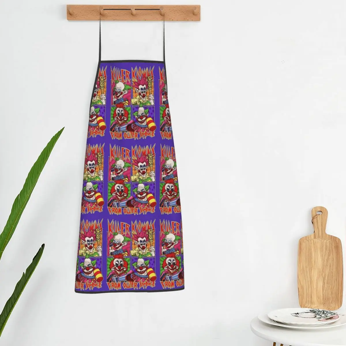 Killer Klowns From Outer Space Aprons Chef Cooking Cuisine Tablier Bib Kitchen Cleaning Pinafore for Women Men Gardening