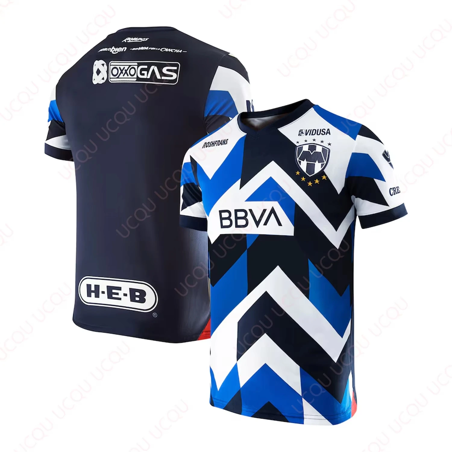 

CF Monterrey 2023/24 Third Jersey Outdoor Sweat Absorbent Quick Dry T-Shirt Summer Classic Casual Loose Adult&Kid Sportswear