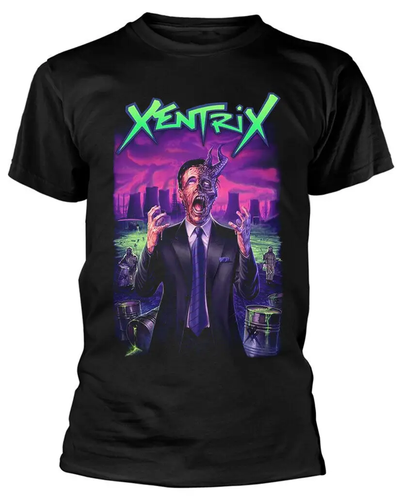 Черная футболка Xentrix Facemelt, новинка, официальная