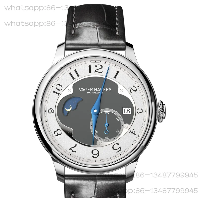 A---- new watch men's mechanical watch automatic leather waterproof Runa FPJ men's watch