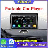 7 Inch Portable Car MP5 Player Smart Stereo Radio Carplay Android Auto Touch Screen Wireless BT FM Universal Multimedia Monitor