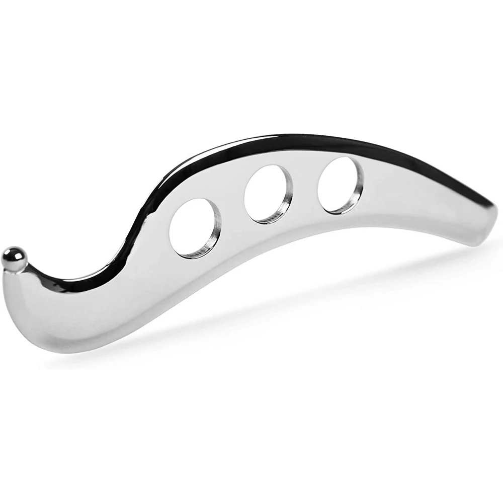 1pcs Stainless Steel Gua Sha Guasha Plate Massager Tool Scraper Physical Therapy Loose Muscle Meridian Massage Machine Tool