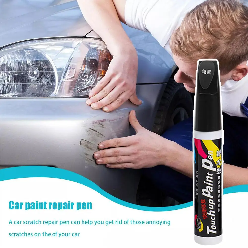 

Автомобильная кисть для ремонта царапин Жемчужно-белая краска для ремонта автомобильных красок Маркер для краски Белый Серебристый аксессуары для автомобилей всегда знать B4W3