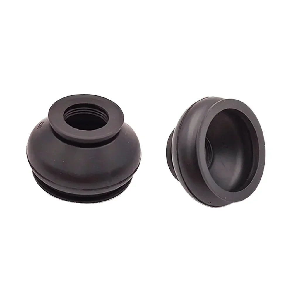 2pcs Car Suspension Steering Ball Joint Rubber Dust Boot Cover Track Tie Turn Rods Ends Set Parts Accessories