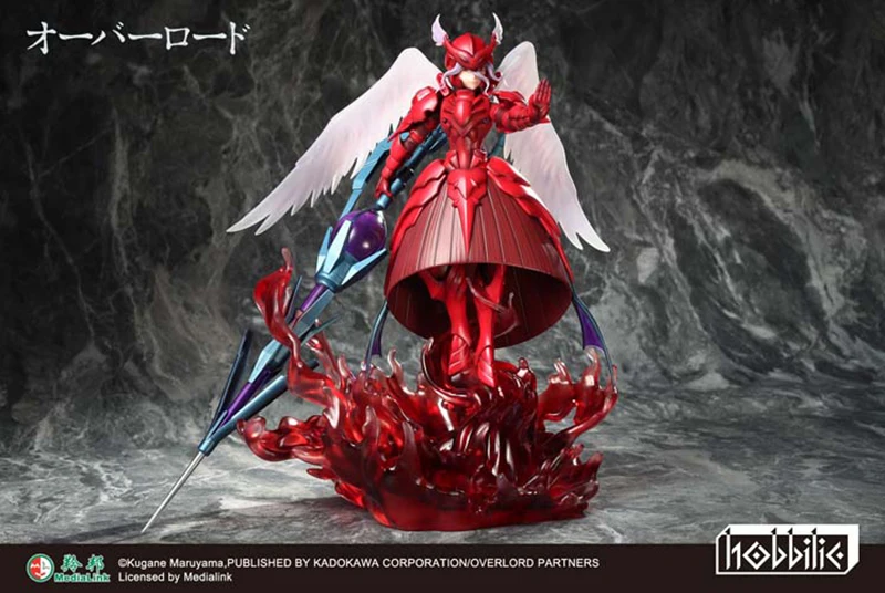 In Stock HOBBILIC Figures 1/7 Shalltear Bloodfallen Valkyrie Of Blood Anime OVERLORD Action Collection Model Ornament Gift