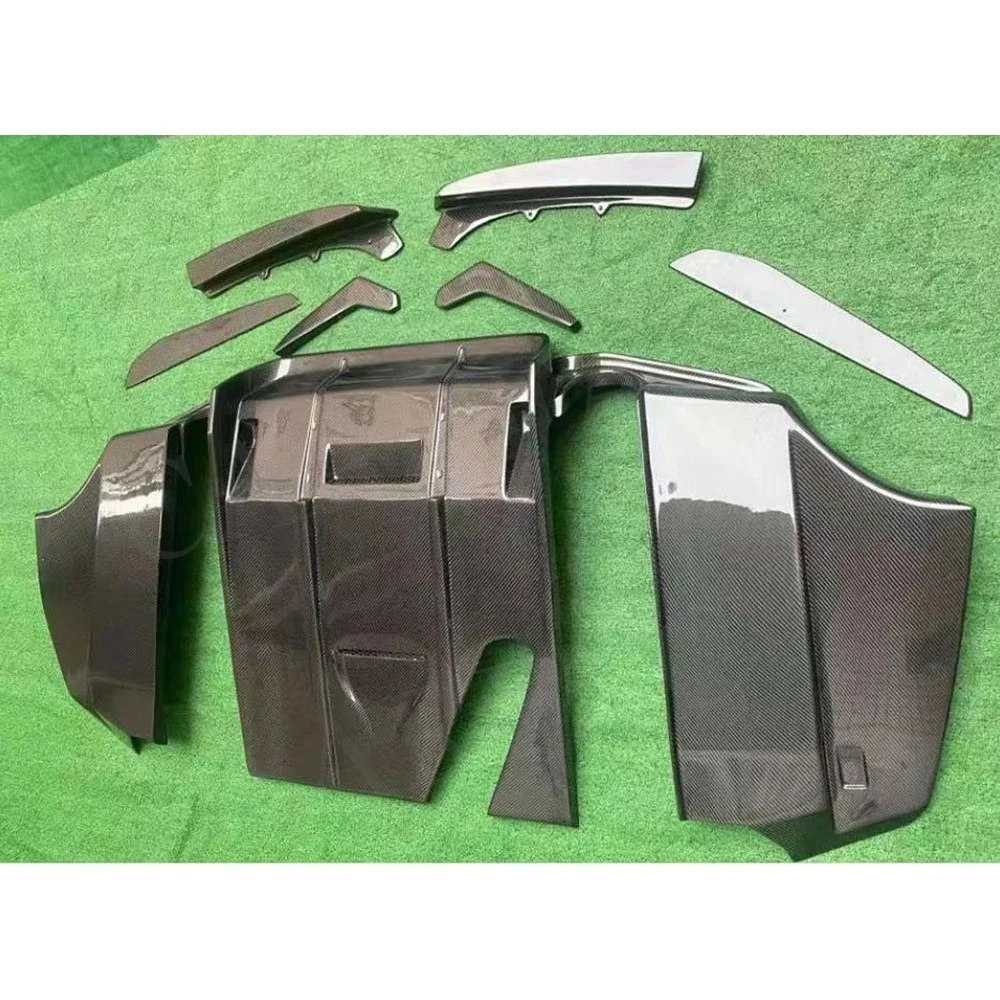 ألياف الكربون لسيارات BMW 3 Series F30 M Tech Sport 2012-2018 المصد الخلفي الناشر الخلفي الخائن المفسد FRP G نمط اكسسوارات السيارات #3