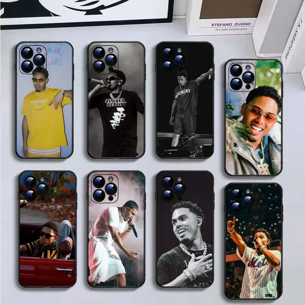 

Myke-Towers-Rapper Phone Case For iPhone16,15,14,13,12,11 Plus,Pro Max,XS,X,XR,SE,Mini,8,7,Soft Black Cover