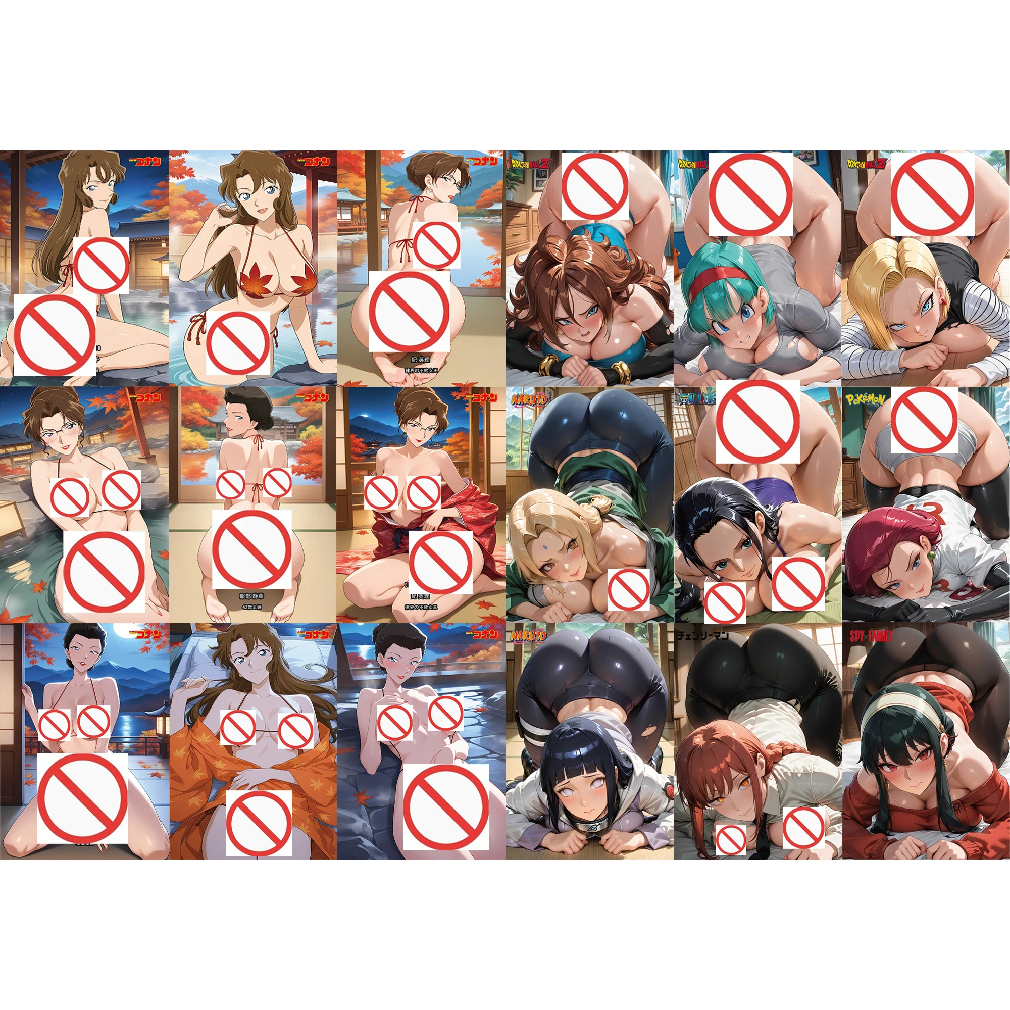 

9Pcs/set Diy Self Made Anime Girl Jessie ACG Color Flash Card Classic Game Anime Collection Cards Gift Toy