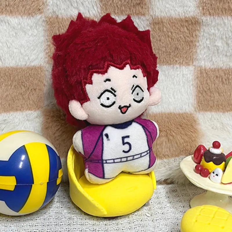 Haikyuu Plush Tendou Satori Toys Hinata Shoyo Kageyama Tobio Kotaro Bokuto Plushies Keychain Kawaii Stuffed Animal Navidad Gift