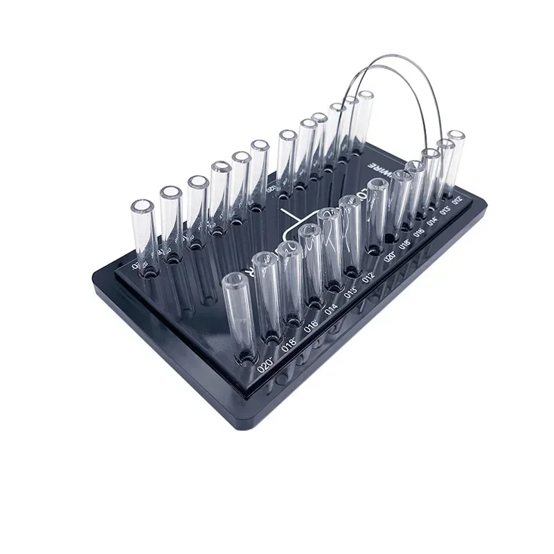 

Dental Steel Wire Storage Box Acrylic Placement Box Distributor for Orthodontic Arch Wire Dental Appliances