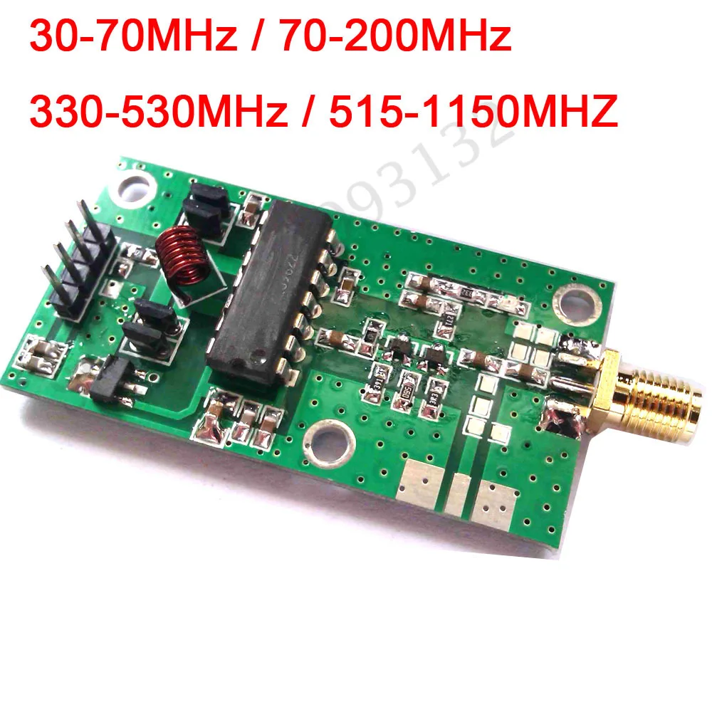 30MHz -1150 MHz VCO RF Oscillator FR Signal Frequency Tracking Source Generator Ham Radio Amplifiers