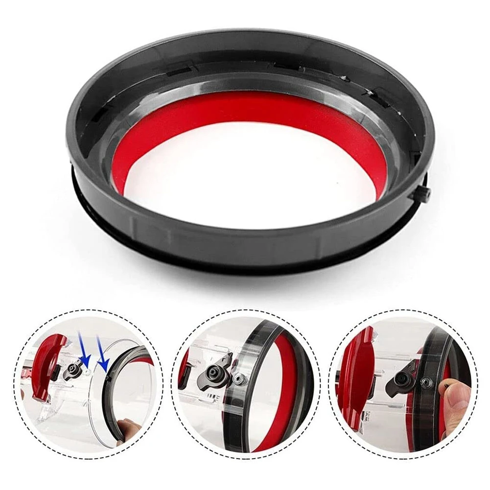 Anillos de sellado para contenedor de polvo, piezas de aspiradora dy-son V11/Sv14/Sv15, compatibles con tazas dy-son Bin 970050-01