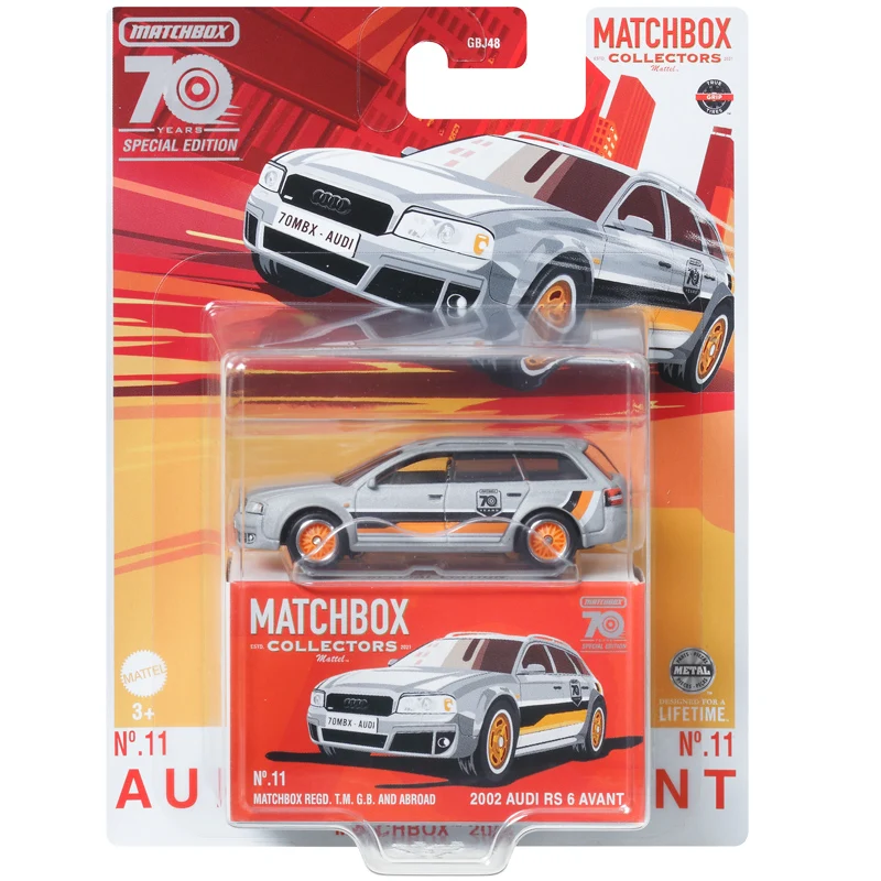 Collectores Matchbox para Toyota 4RUNNER, modelo de coche de aleación fundida, juguetes de regalos de cumpleaños, GBJ48 1/64 Porsche 911, nuevo