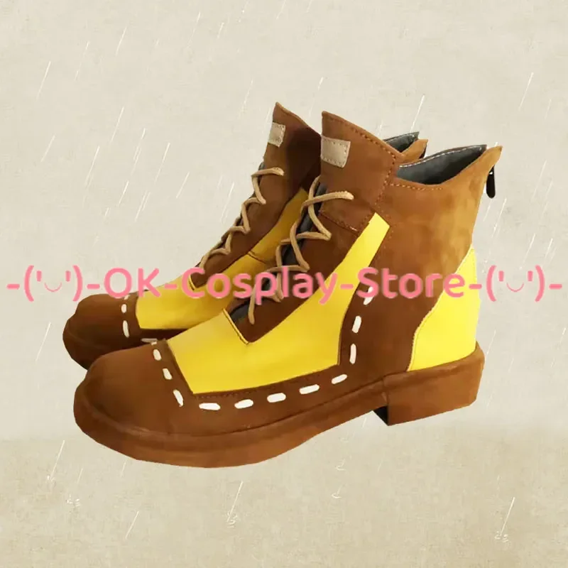 Game Limbus Company Don Quixote Cosplay Shoes Cosplay Prop Halloween Carnival Boots PU Shoes Custom Made