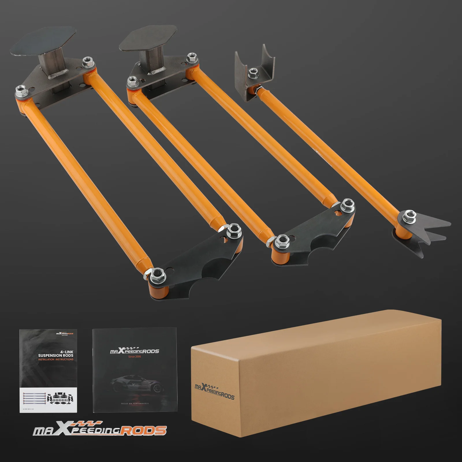 Universal Weld-On Parallel 4-Link Suspension Kit – Custom Fabrication Components for Hot Rods, Rat Rods, Trucks, Cars & Air Ride Builds 2