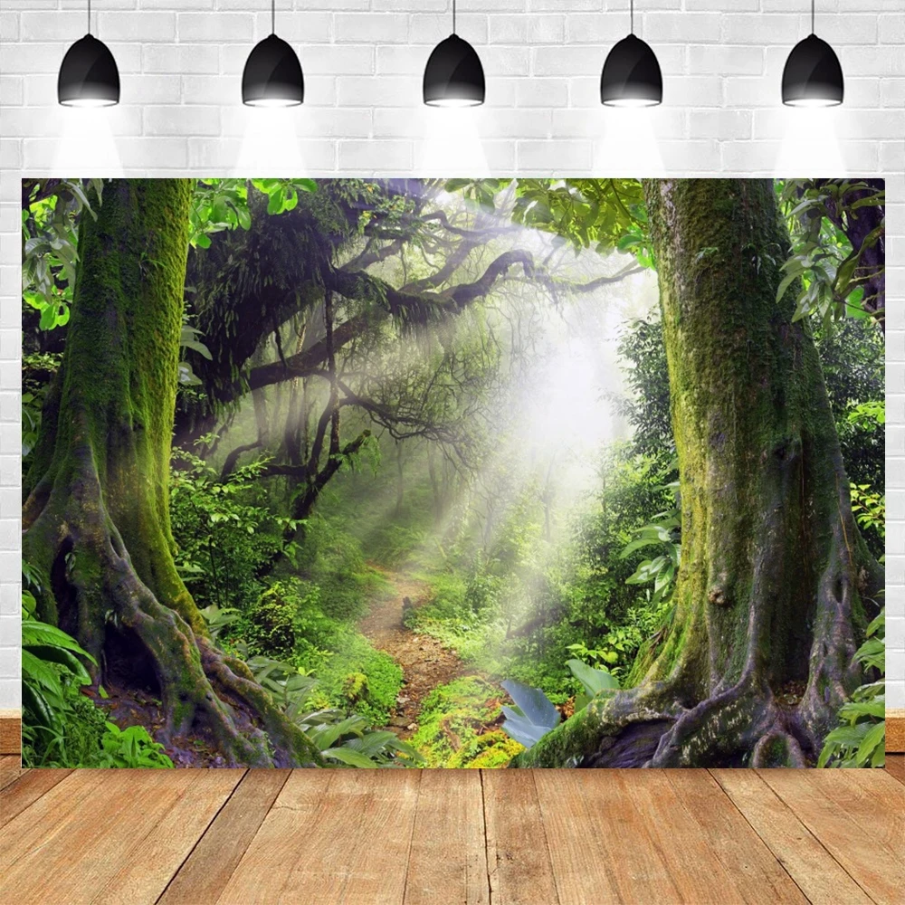 Tropikal Yağmur Ormanı Fotoğra - Outdoor Adventure Background incelemesi ve fiyatı