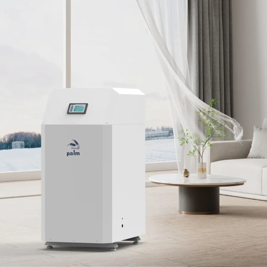 

Palm Heat Pump A+++ WIFI APP Mini Geothermal Heat Pump R32 Water to Water Ground Source Heat Pump 3KW 6KW 8KW 10KW 19KW