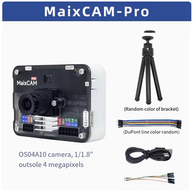 Per Sipeed Maixcam Pro Kit telecamera AI NPU SG2002 RISC-V YOLO Opencv WIFI6 OS04A10 Telecamera da 4 MP