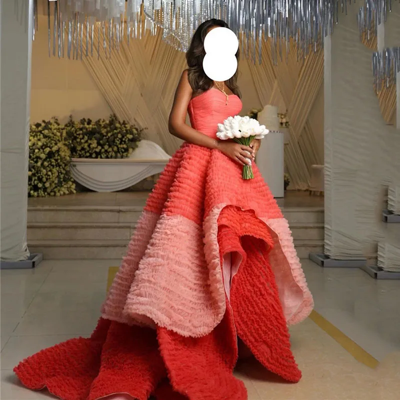 Smileven-Robe de Soirée Trapèze Sans Bretelles pour Femme, Tenue de Bal Élégante, Arabie Saoudite