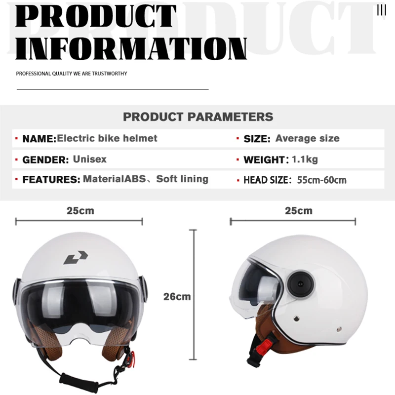 Certyfikat DOT Kask ochronny Podwรณjny obiektyw Vintage Kaski Cztery pory roku Wyลcigi Pรณลkask