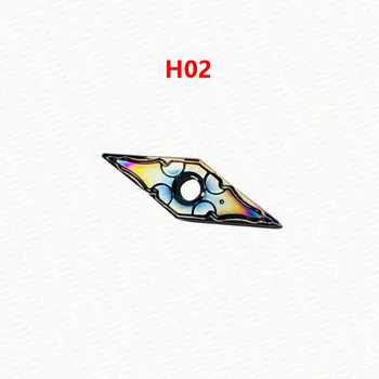 超越 VNMG160404-HA H01 VNMG160408-HA H02 鋁銅用硬質合金刀片 VNMG160401-HA VNMG160402-HA 車床刀具 VNMG 1604 6 最佳銷售 vnmg - №2