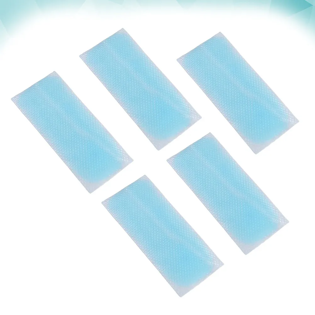 

5Pcs Prevention Cooling Tightly Adhere Forehead Portable Rapid Cooling Pain Relief Drowsiness Fatigue