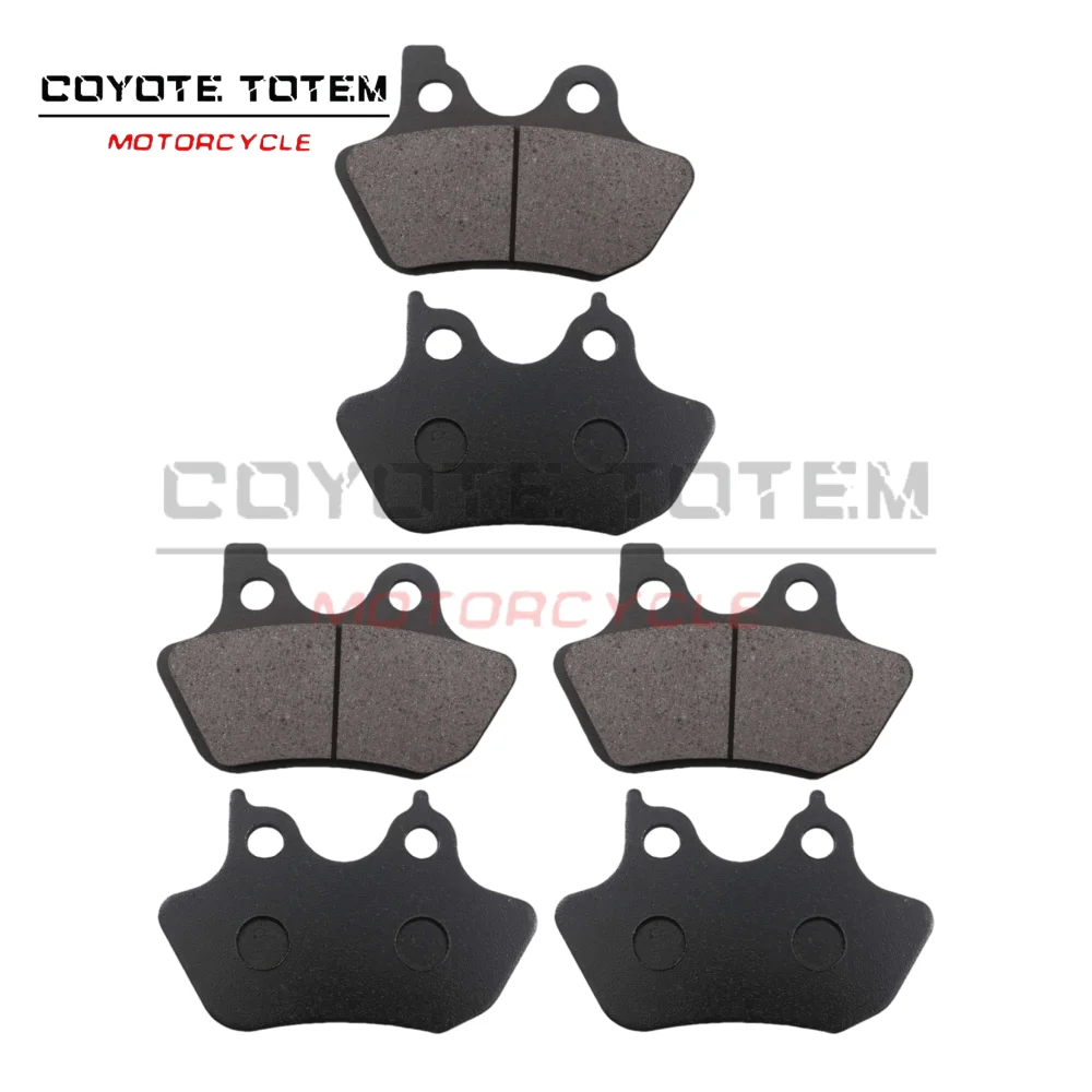

The front and rear brake pads of the motorcycle are suitable for Harley-Davidson Sportster XL883/1200 XL53c 00-03