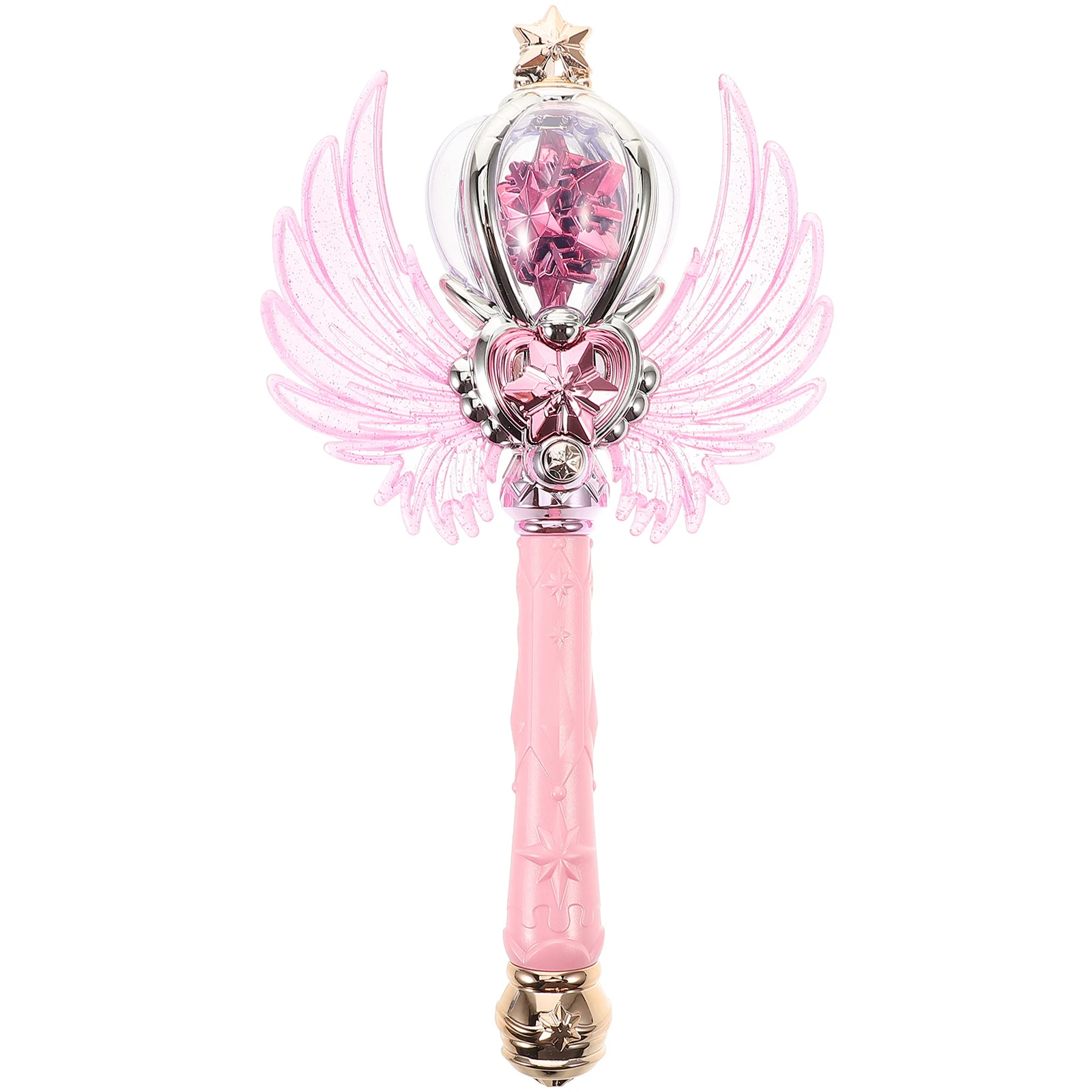 

Light Up Fairy Wand For Girls Glow Princess Wand With Wings Music Light-Up Party Favor Birthday Cosplay Stage Prop