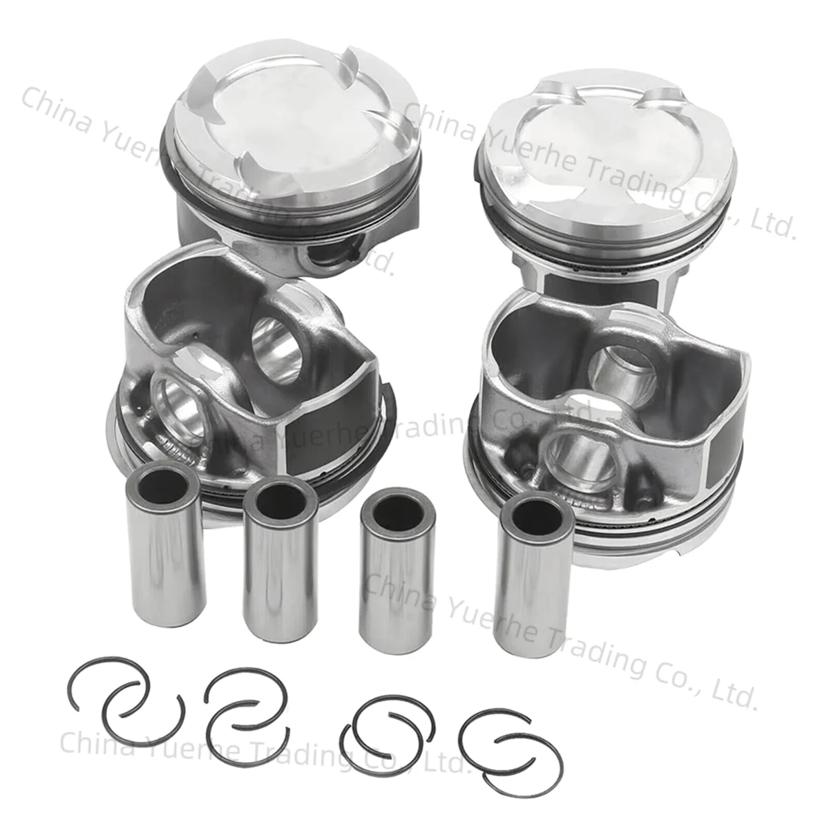 

4Pcs 82mm Engine Pistons Rings Set for BMW F20 F23 F33 F55 F56 G30 120i 220i 2.0T 11258657760 11259468870 11257561710