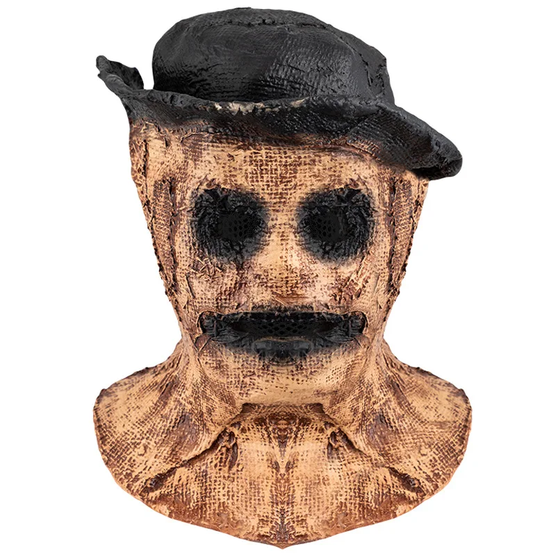 

Latex Horror Halloween Headgear Funny Mask Scarecrow Mask Cosplay Horror Movie Characters Party