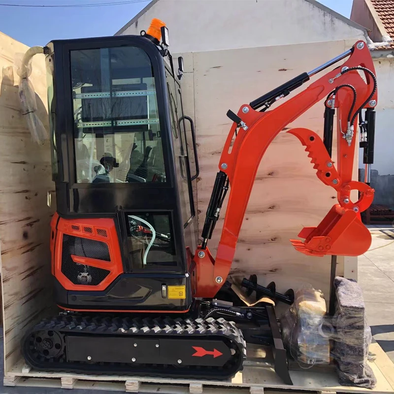 الصين رخيصة الولايات المتحدة بقعة 1.8T حفارة صغيرة 1t 2t 3 طن محرك كوبوتا EURO5 EPA الهيدروليكية مايكرو حفار صغير مصنع باجر صغير