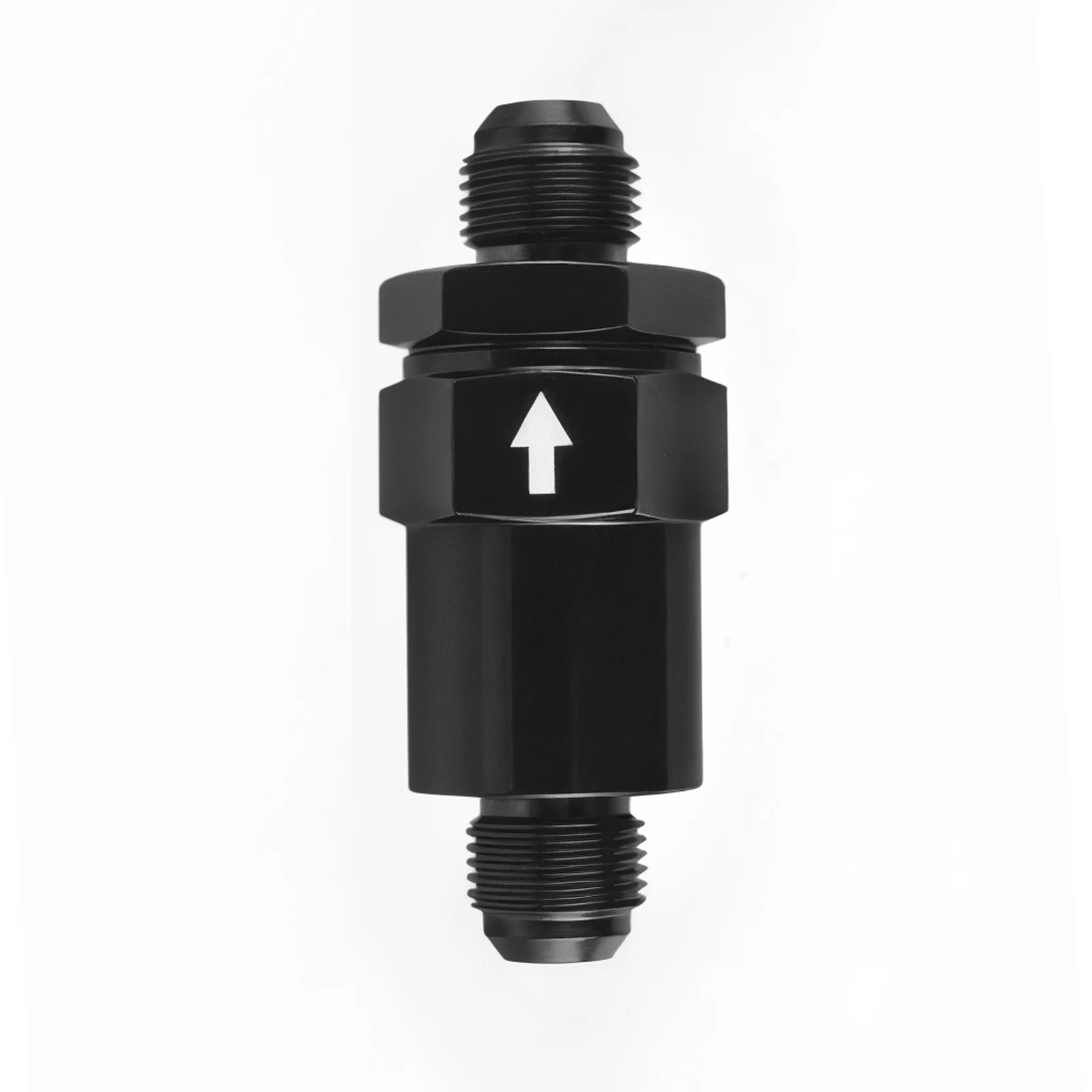 Aluminum Billet Inline Fuel Filter 30 Microns for High Flow EFI or Carb Fuel System AN6 AN8 AN10 5/16