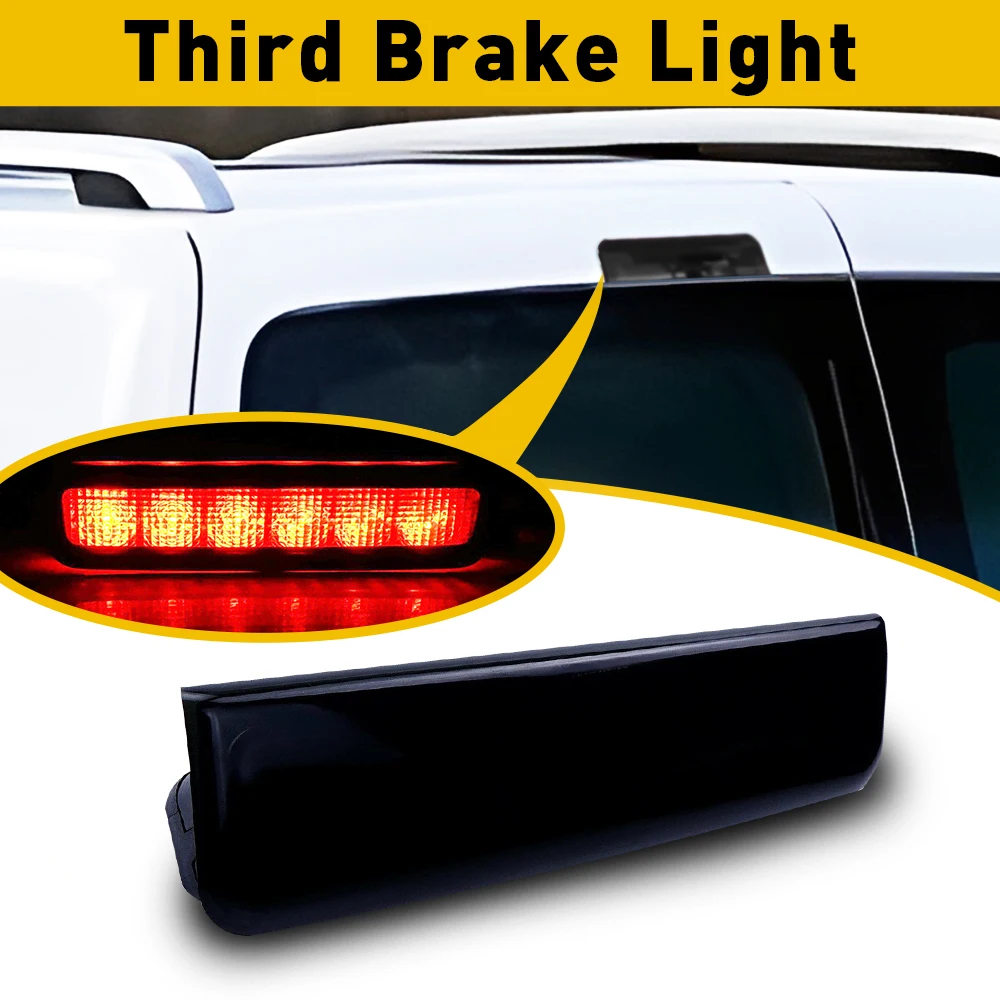 Third Center High Level Brake Light Lamp For Vw Caddy BOX ESTATE 2KA 2KH 2CA 2CH 2CJ Rear Third Level High Tail Brake Stop Light