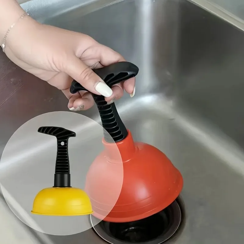 

1 Piece Sink plunger, short handle mini kitchen sink, bathroom drainage pipe small dredging tool