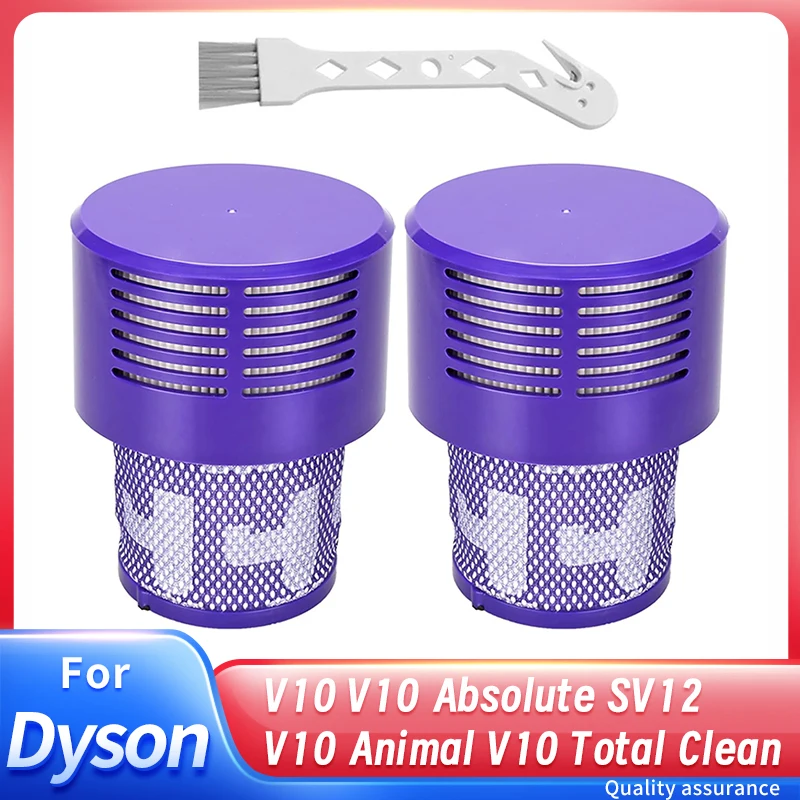 Replacement V10 Filters for Dyson V10 Cyclone Series V10 Absolute V10 Animal V10 Total Clean SV12 Replace Part No. 969082-01