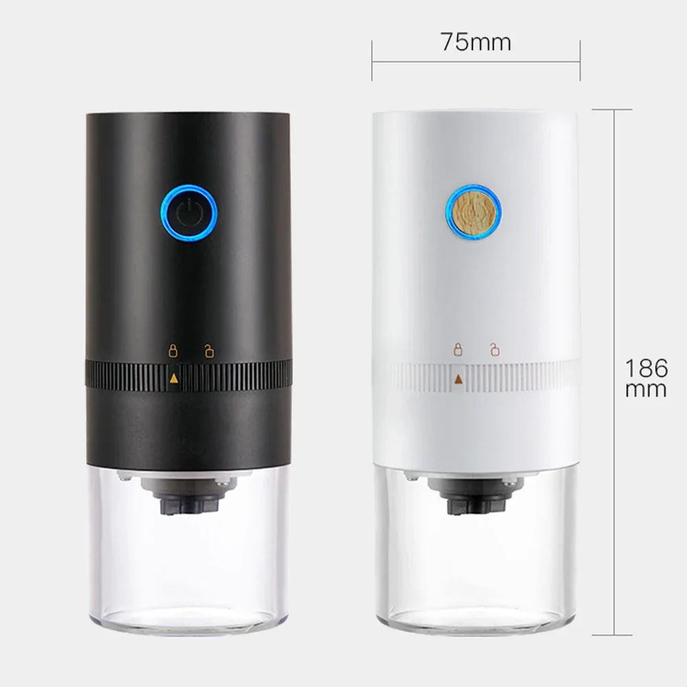 Electric Coffee Grinder Portable Nuts Grains Pepper Cofee Bean Spice Mill Cafe USB Automatic Coffee Beans Mill Coffee Machine