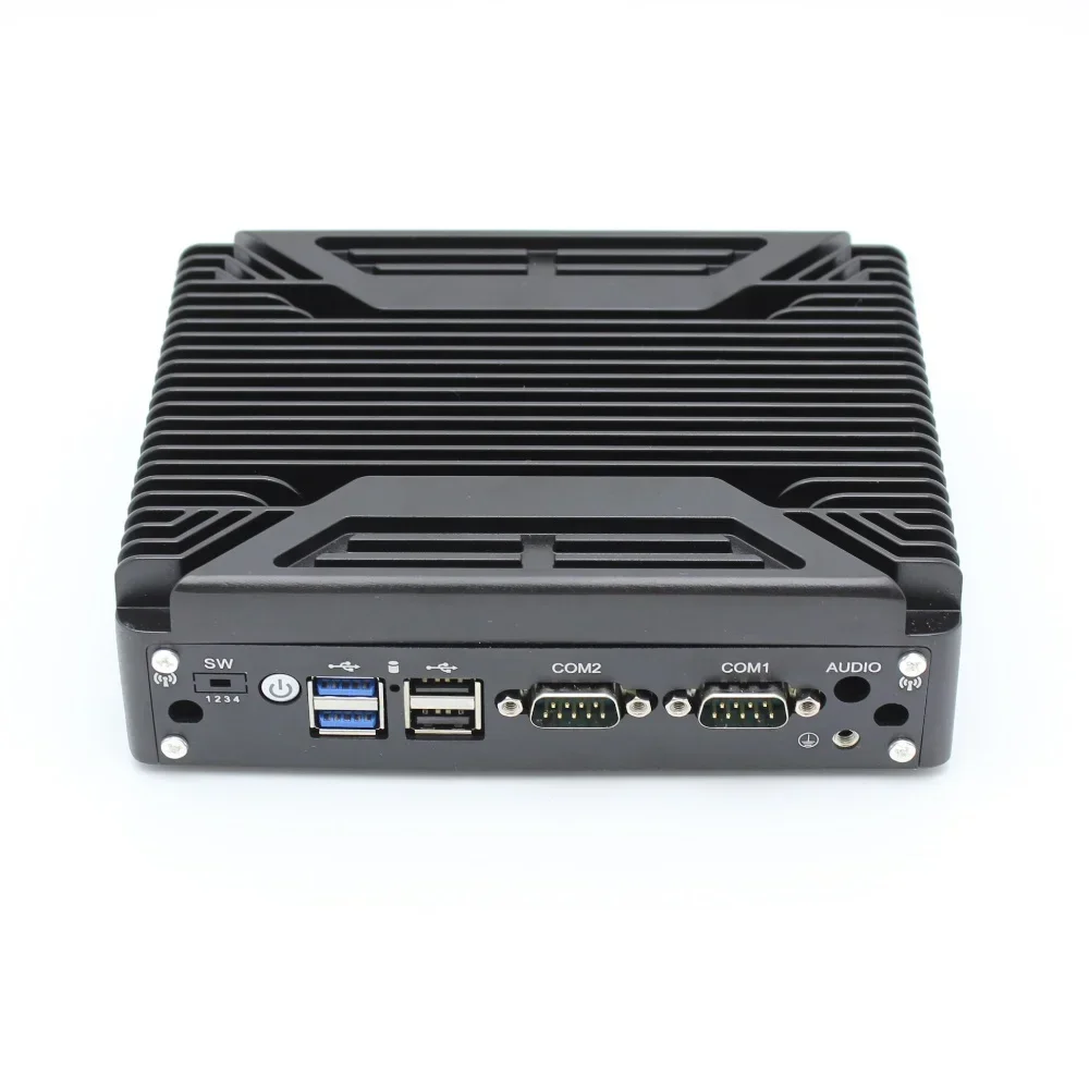 Embedded box pc Win10/Linux i5 i7 i9 powerful processors RAM 16gb industrial mini pc for heavy-duty automation tasks.