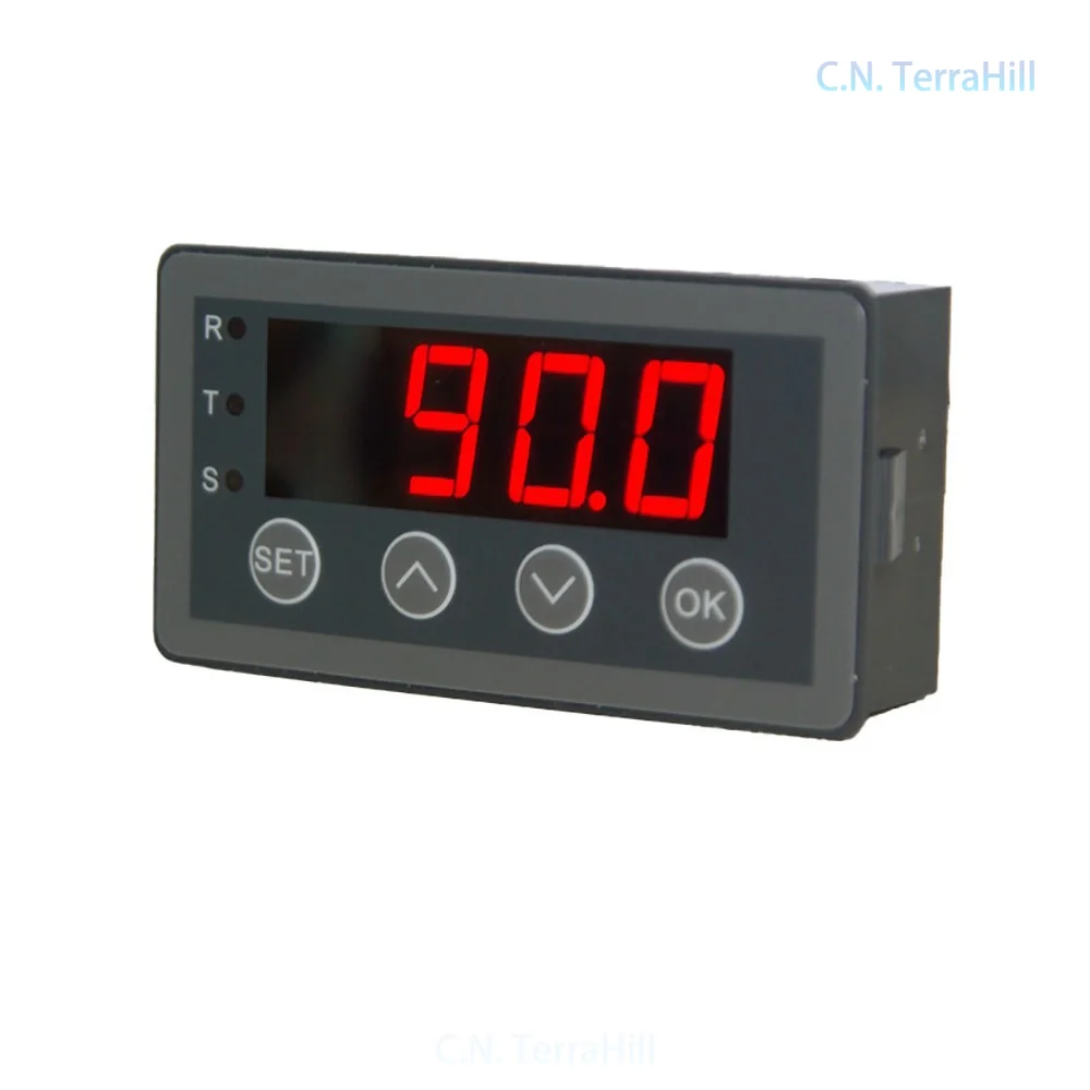 Digital Panel Meter 0-10V 0-20mA 2-10V 4-20mA Analog Input Display Meter