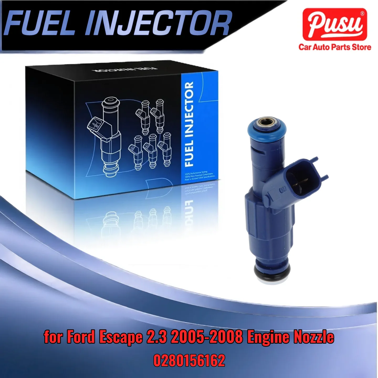 

For Ford Escape Tribute 2.3L Engine Injector Set 0280156162 2005 2008
