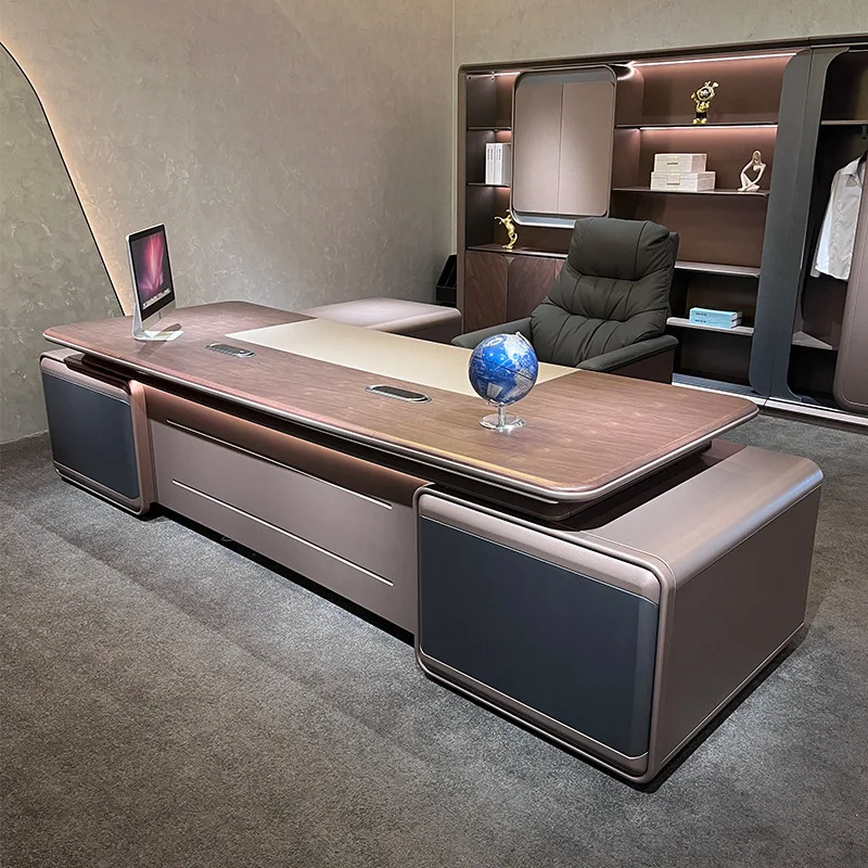 Boss Desk Senior Sense Head Manager Office Chair Combination