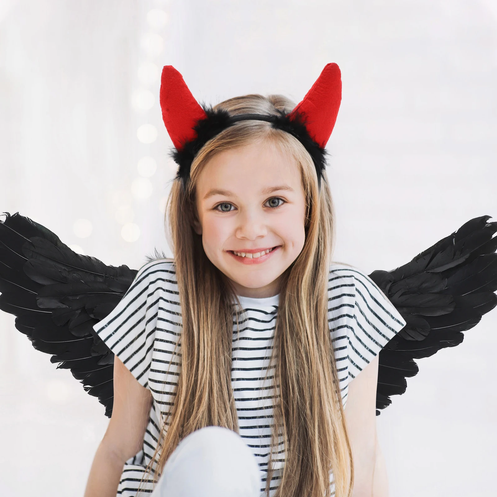 Wings Costume Medium Stylish Halloween Dress Role Play Suit Kids Comfortable Foldable Wing Prop Birthday
