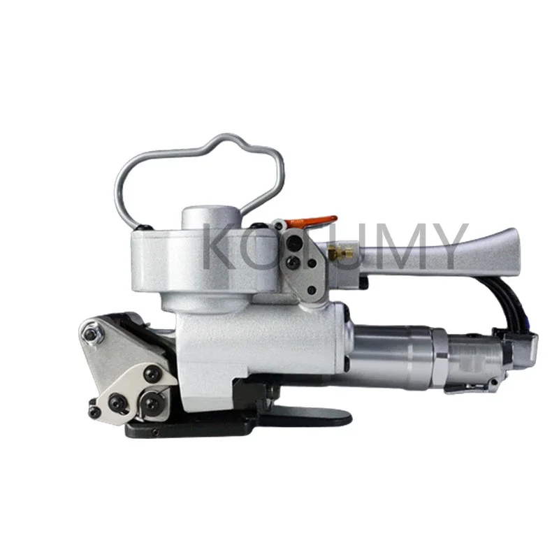 Portable Pneumatic Strapping Tool, Alloy Metal Construction, Secure Welding for PET Plastic Straps