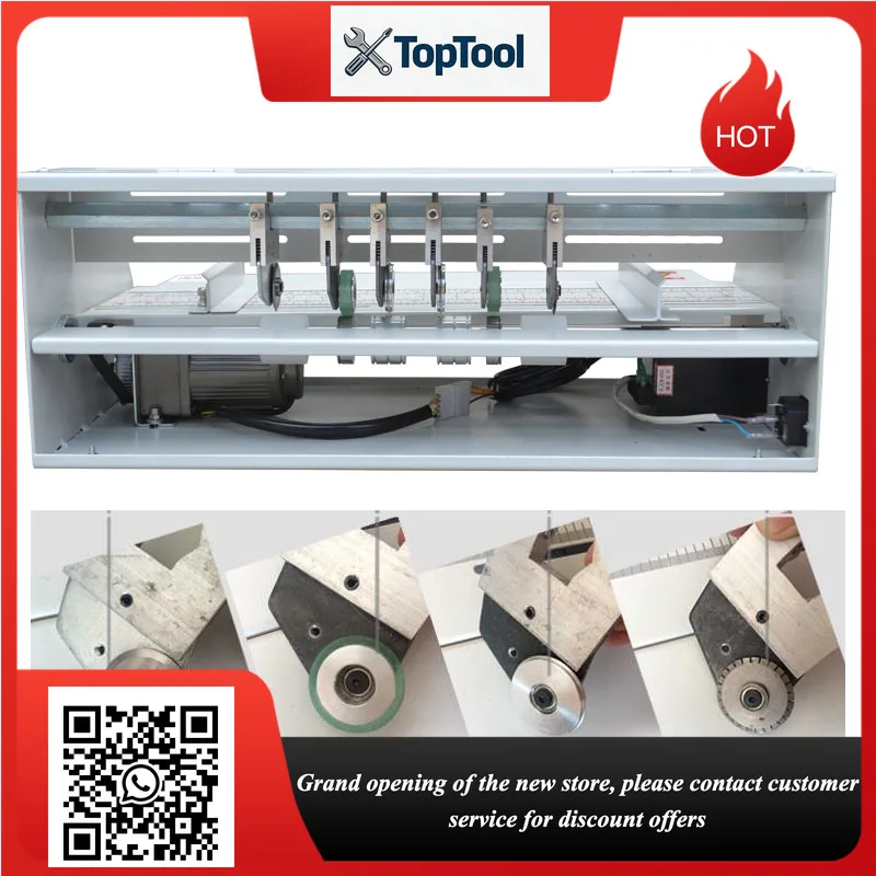 Adjustable Speed 3-in-1 Electric Paper Creasing Perforating Cutter Machine 220V - Paper Creaser And Perforator Combo