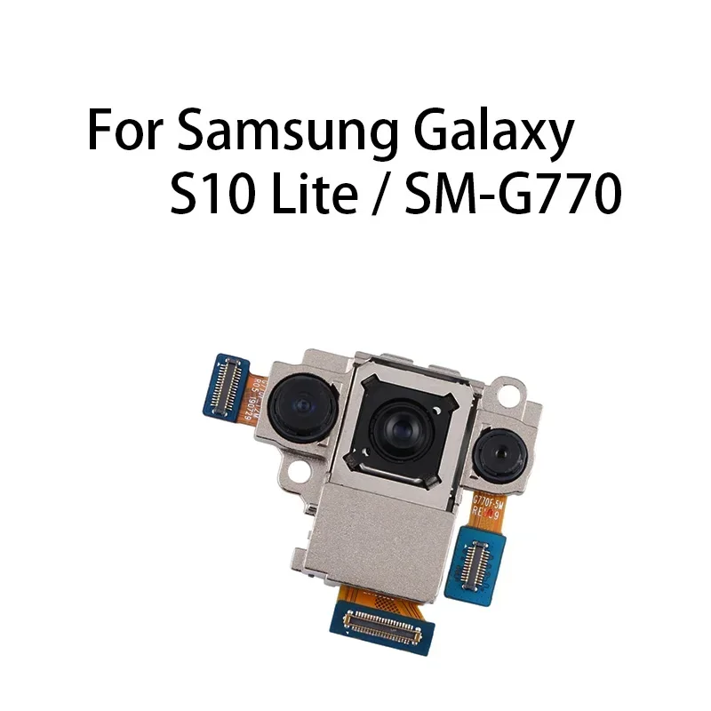 Back Facing Big Main Rear Camera Module Flex Cable For Samsung Galaxy S10 Lite / SM-G770F