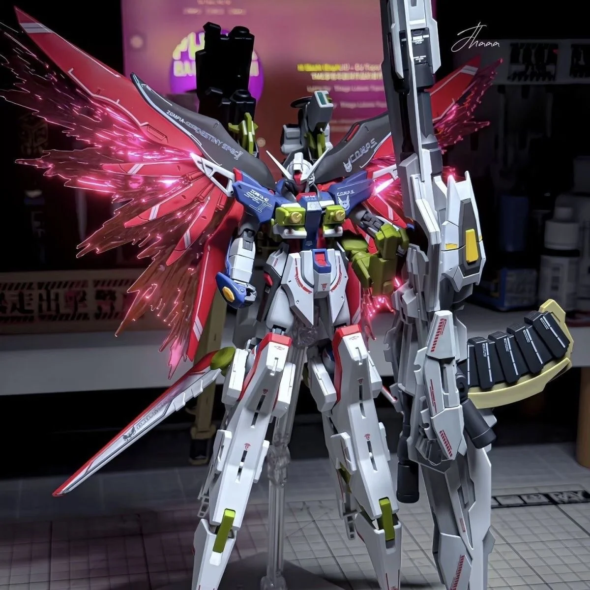 Star KO HG Destiny Fighter Zeus Silhouette, экшн-фигурка, масштаб 1/144, сборная модель, комплект Seed Freedom, аниме-фигурка, подарок на день рождения