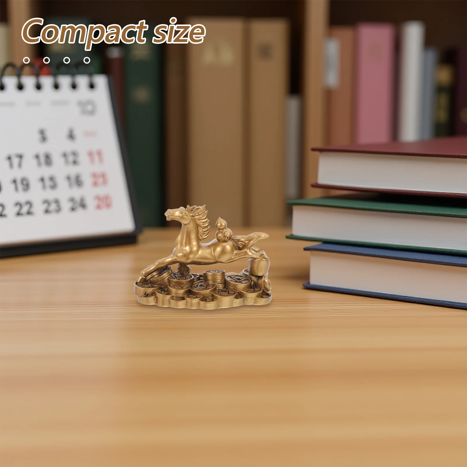 

Horse Resin Sculpture Elegant Statue for Desk Bookshelf Living Room Office Decorative Home Decor Horse Statue Decor