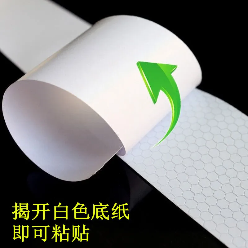 Car Sticker Safety Warning Tape Bike Body Reflective Tape Sticker Trailers Accessories High Visibility Self Adhesive Waterproof