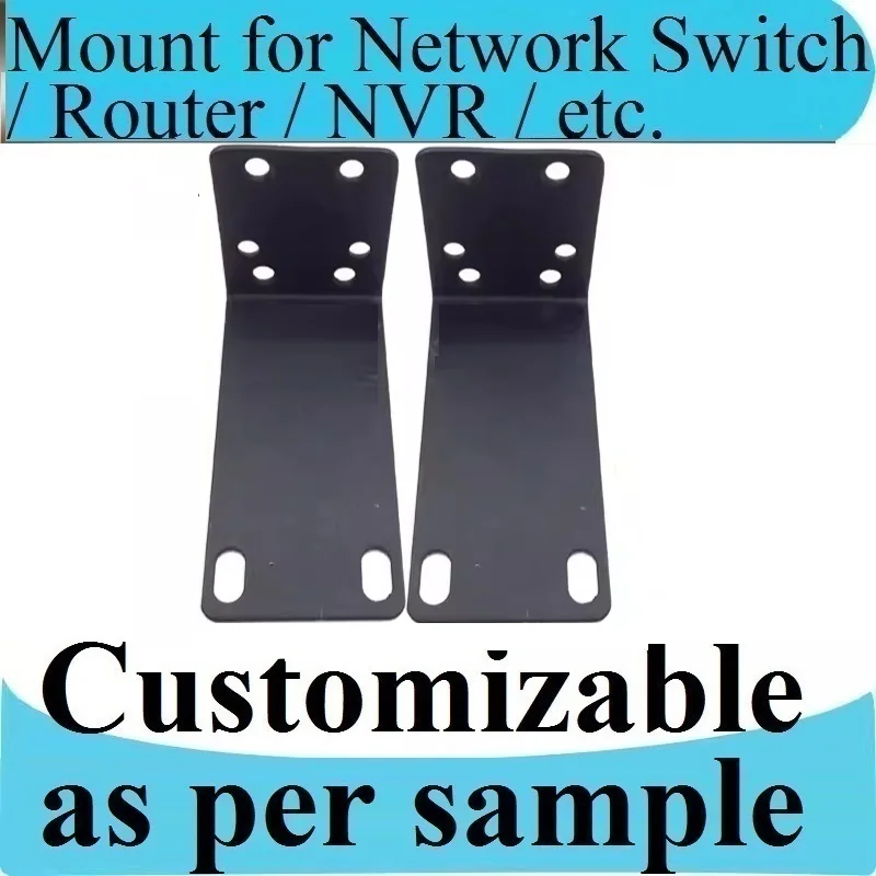 Suitable for Huawei H3C5130S Mini S3100 S5120 S24G-U switch hanging ear bracket, Welcome to Customize, Only 1pcs